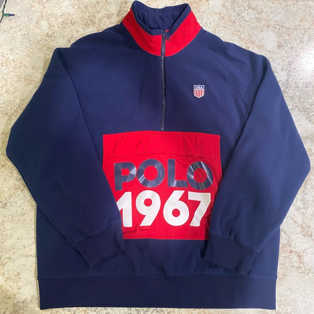 Polo Ralph Lauren Hybrid Half zip Jacket